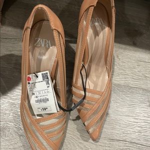 Zara nude Heels